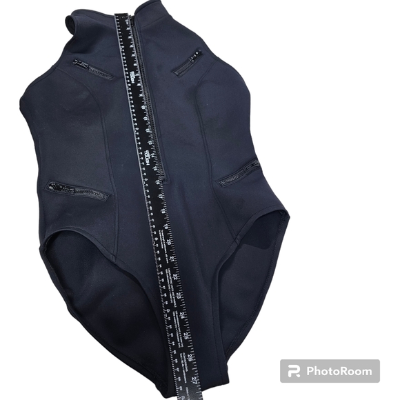 Scuba Coco Zip Front High Neck Underwire One Piece Swimsuit Women's Size 10 - Picture 13 of 16